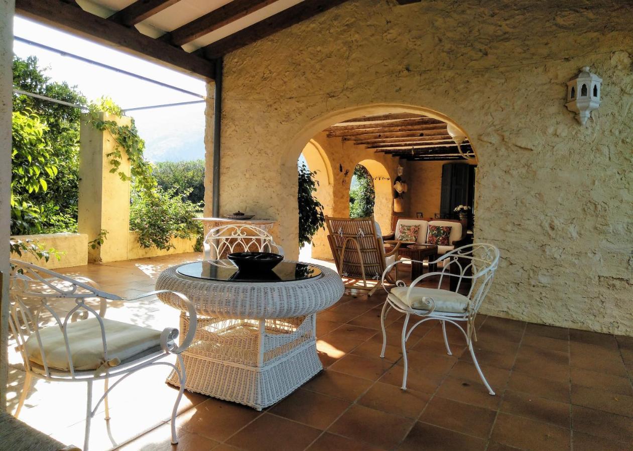 Casa Rural Con Encanto, 4 Hab Con 4 Banos Completos En Suite, Piscina Y Campo Privado Pedreguer Eksteriør bilde